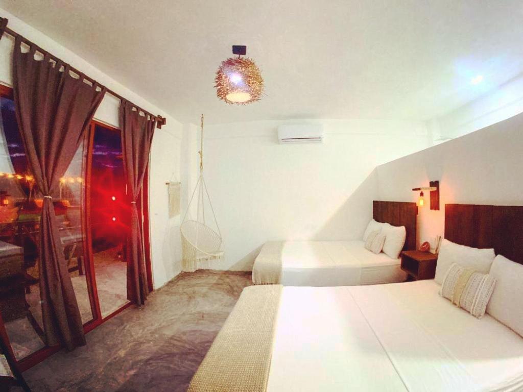 Hotel Boutique Kan Ahau Con Alberca - Pet Friendly Mahahual Exteriör bild